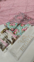 Print Kari With Cutwork | Regalia Textiles |RGT002