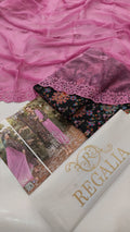 Print Kari With Cutwork | Regalia Textiles |RGT003