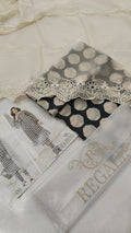 Print Kari With Cutwork | Regalia Textiles |RGT005